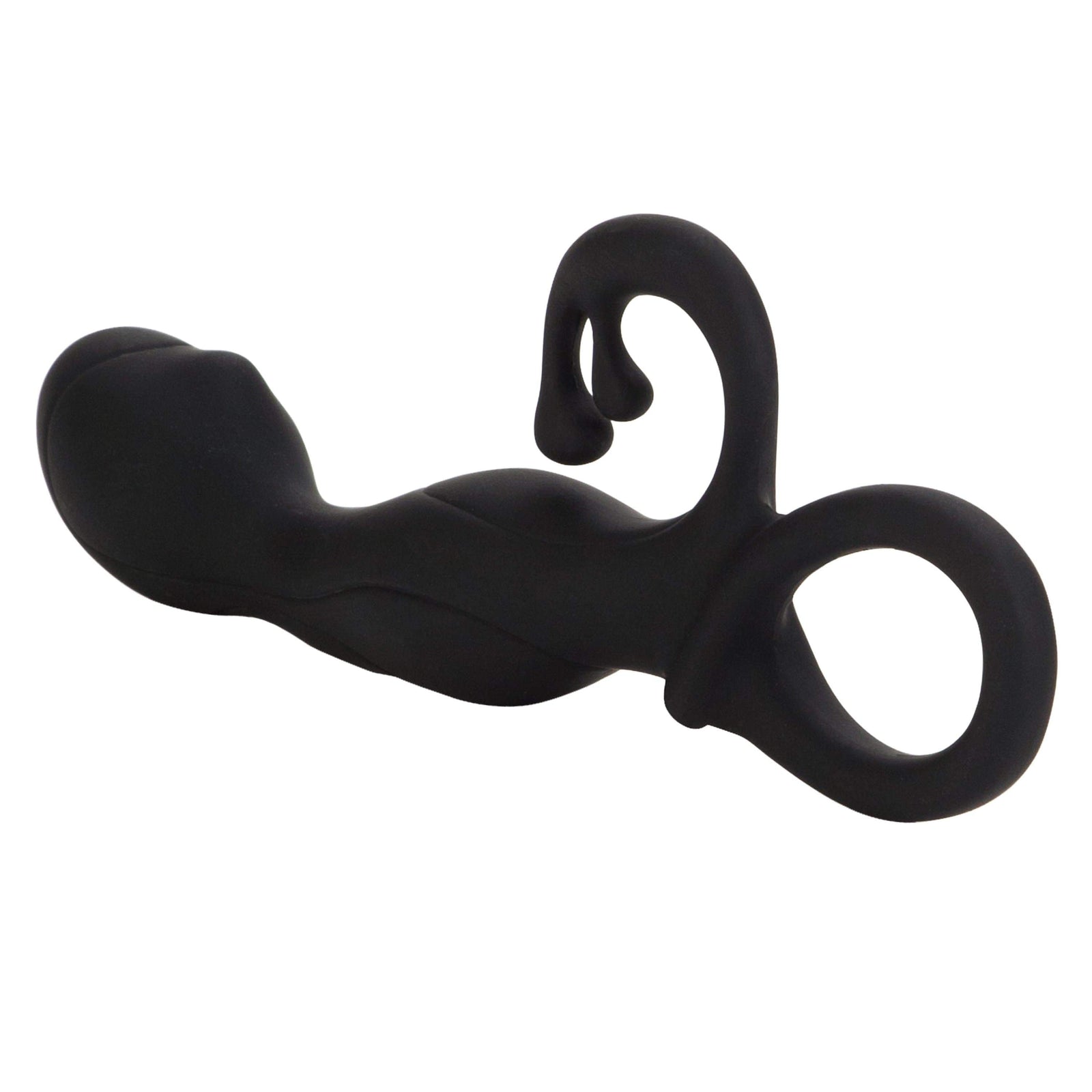California Exotics - Dr Joel Kaplan Universal Prostate Probe Massager (Black) -  Anal Plug (Non Vibration)  Durio.sg