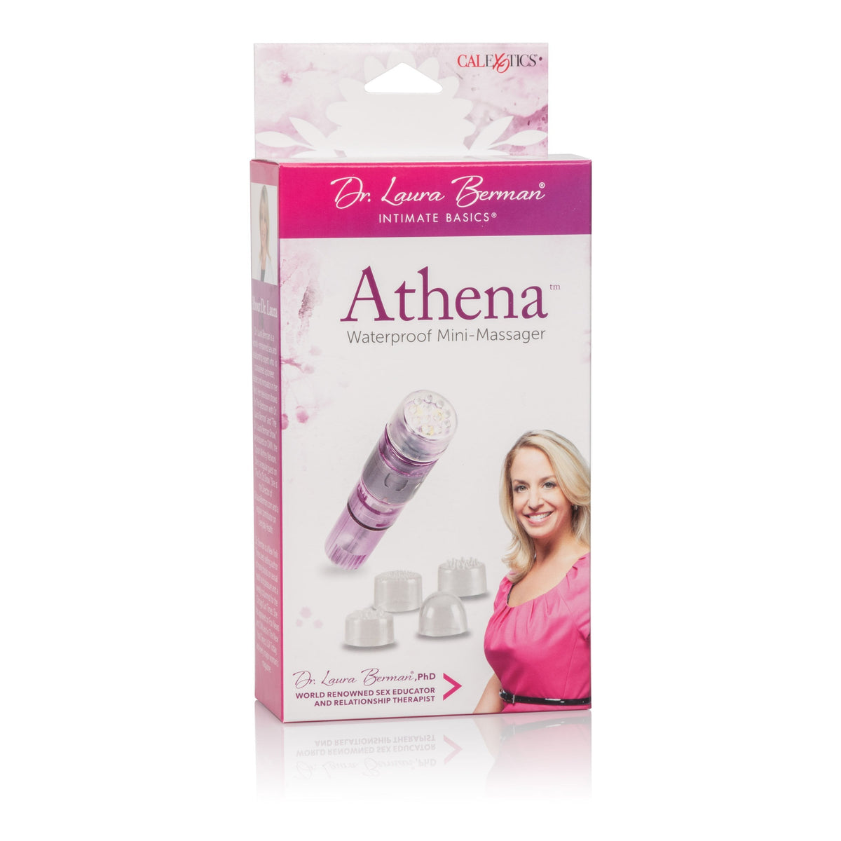 California Exotics - Dr. Laura Berman Athena Waterproof Mini Clit Massager (Purple) -  Clit Massager (Vibration) Non Rechargeable  Durio.sg
