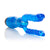 California Exotics - Dual Penetrator Vibrator (Blue) -  Double Dildo (Vibration) Non Rechargeable  Durio.sg