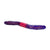 California Exotics - Dual Vibrating Flexi Double Dong 15" (Purple) -  Double Dildo (Non Vibration)  Durio.sg