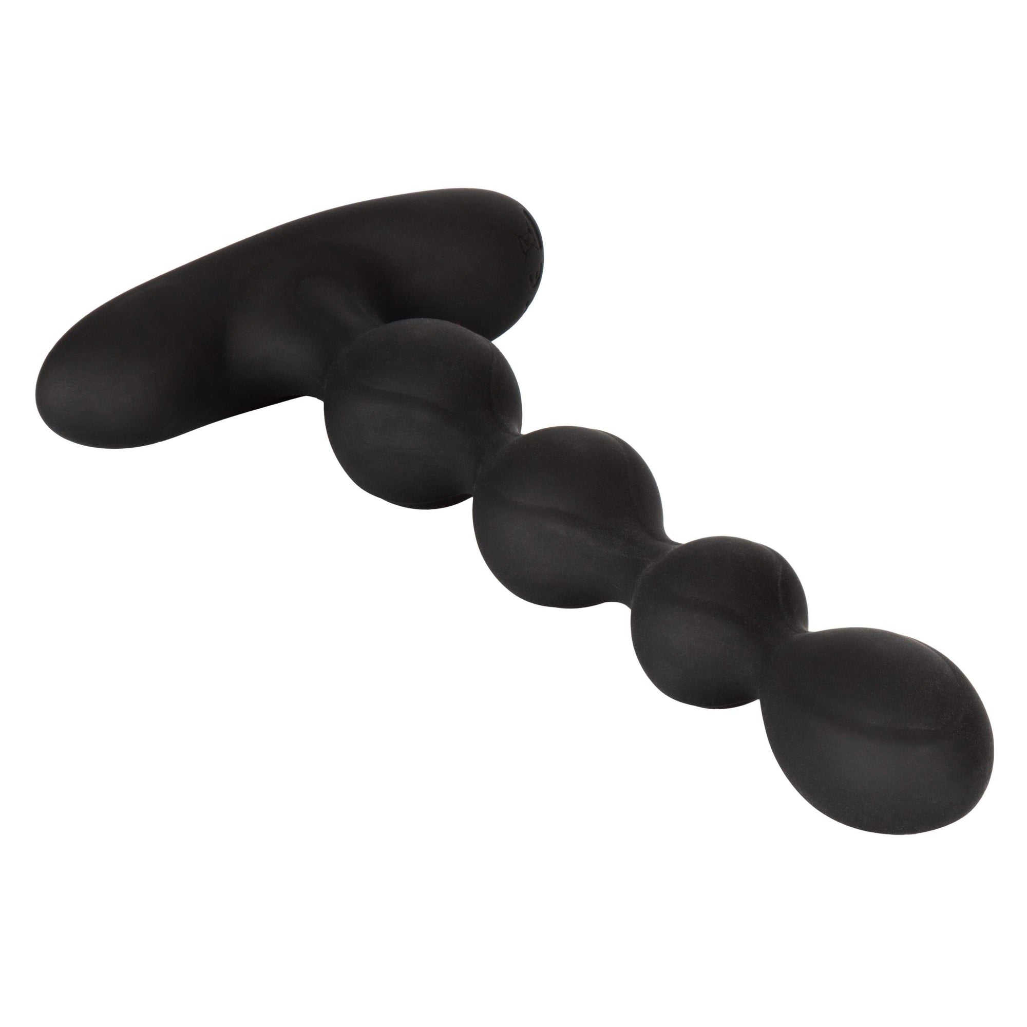 California Exotics - Eclipse Vibrating Slender Anal Beads (Black) -  Anal Beads (Vibration) Rechargeable  Durio.sg