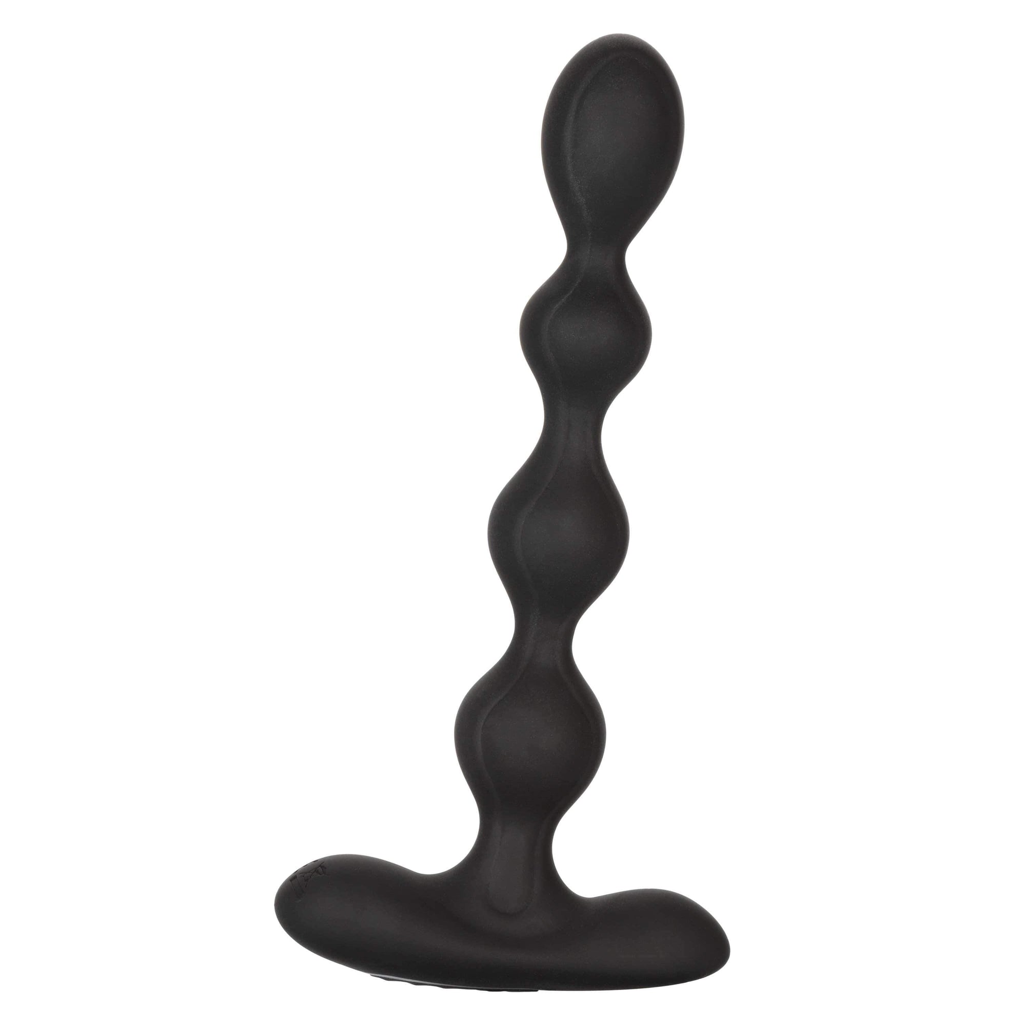 California Exotics - Eclipse Vibrating Slender Anal Beads (Black) -  Anal Beads (Vibration) Rechargeable  Durio.sg