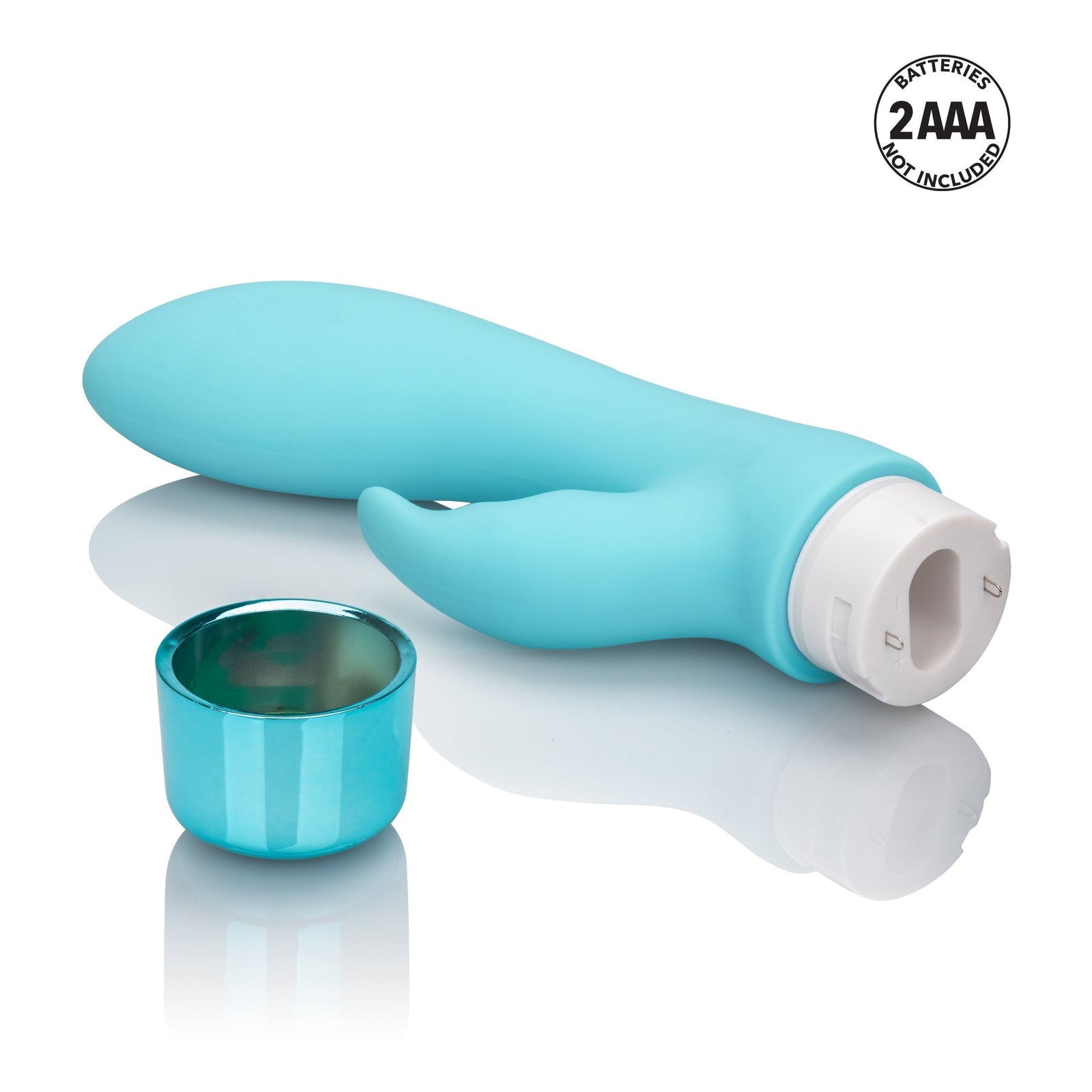 California Exotics - Eden Silicone Waterproof Bunny Vibrator (Blue) -  Rabbit Dildo (Vibration) Non Rechargeable  Durio.sg