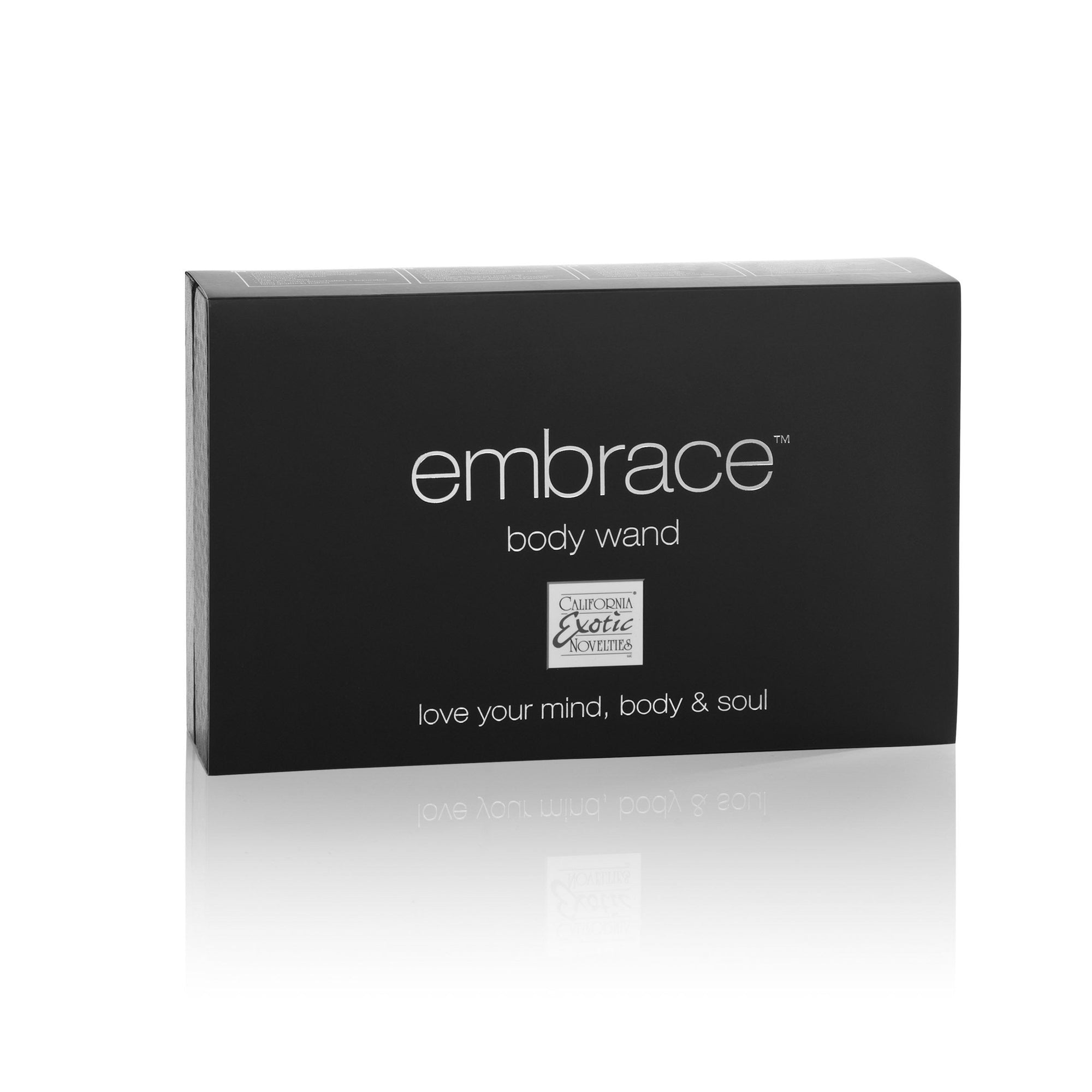 California Exotics - Embrace Rechargeable Body Wand Massager (Black) -  Wand Massagers (Vibration) Rechargeable  Durio.sg