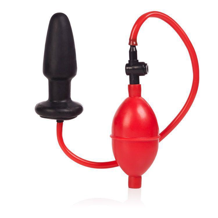 California Exotics - Expandable Butt Plug (Black) -  Expandable Anal Plug (Non Vibration)  Durio.sg