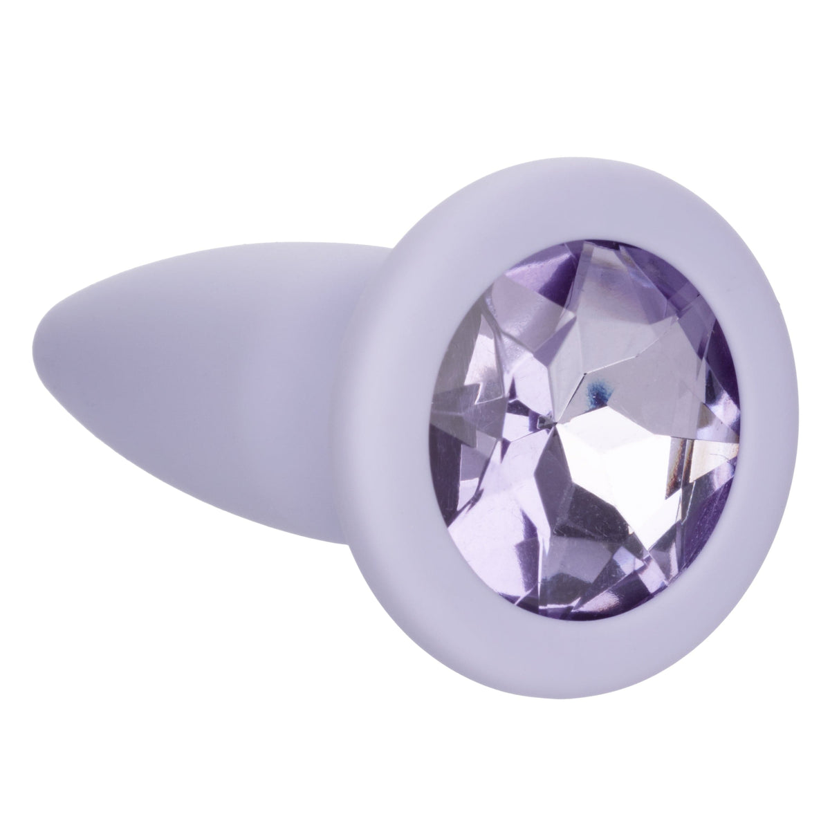 California Exotics - First Time Crystal Booty Anal Kit (Purple) -  Anal Plug (Non Vibration)  Durio.sg