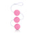 California Exotics - First Time Triple Love Kegel Balls (Pink) -  Kegel Balls (Non Vibration)  Durio.sg