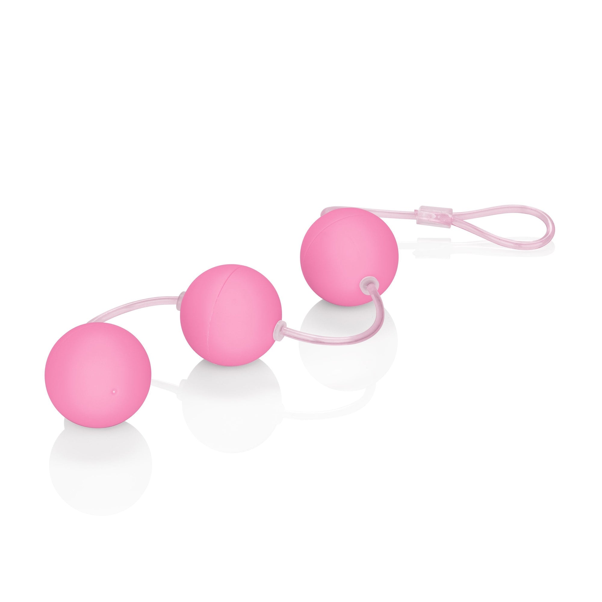 California Exotics - First Time Triple Love Kegel Balls (Pink) -  Kegel Balls (Non Vibration)  Durio.sg