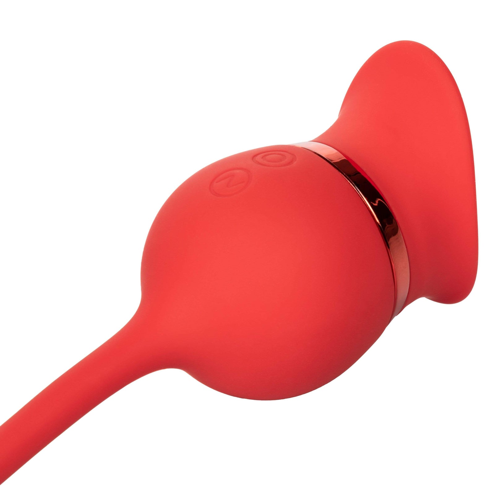 California Exotics - French Kiss Casanova Egg and Clit Massager (Red) -  Clit Massager (Vibration) Rechargeable  Durio.sg