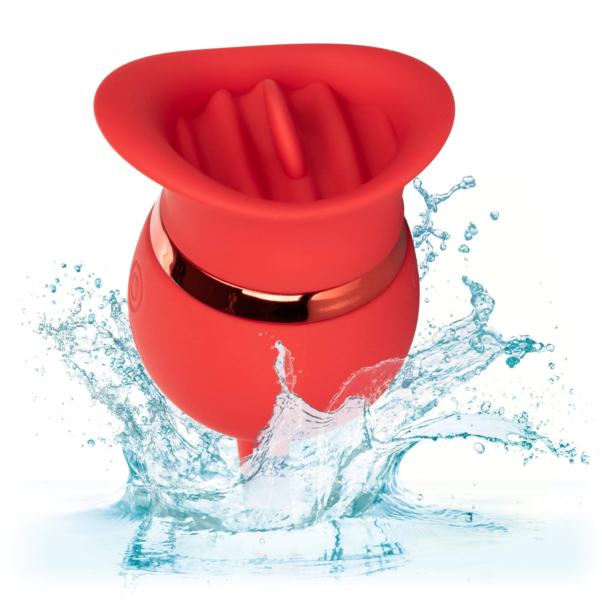 California Exotics - French Kiss Casanova Egg and Clit Massager (Red) -  Clit Massager (Vibration) Rechargeable  Durio.sg