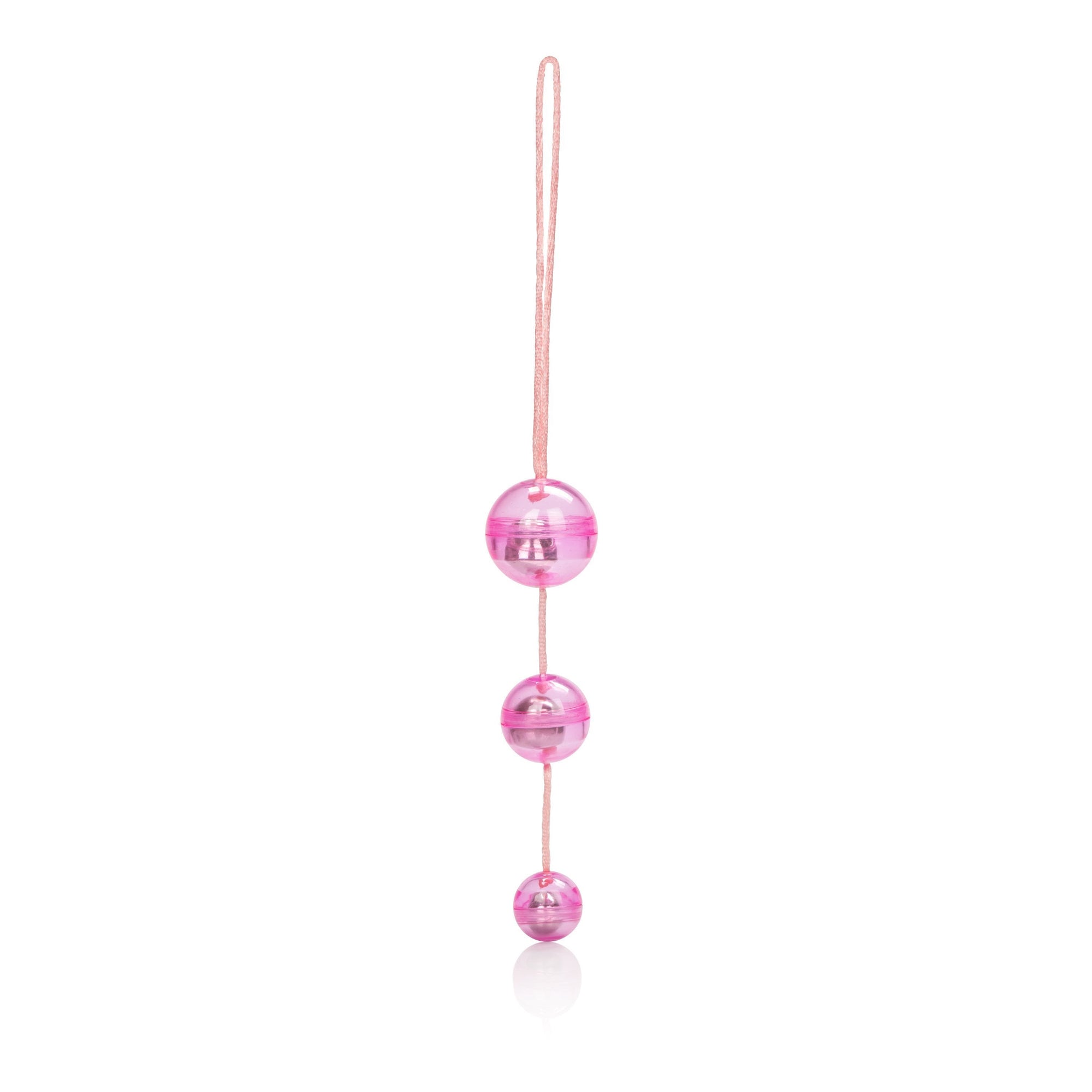 California Exotics - Graduated Orgasm Weighted Kegel Balls (Pink) -  Kegel Balls (Non Vibration)  Durio.sg