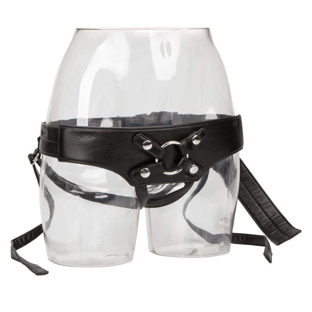 California Exotics - Her Royal Crotchless Strap On Harness The Empress (Black) -  Strap On w/o Dildo  Durio.sg