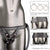 California Exotics - Her Royal Harness Crotchless Strap On The Royal Vibrating Set (Black) -  Strap On with Dildo for Reverse Insertion (Vibration) Rechargeable  Durio.sg