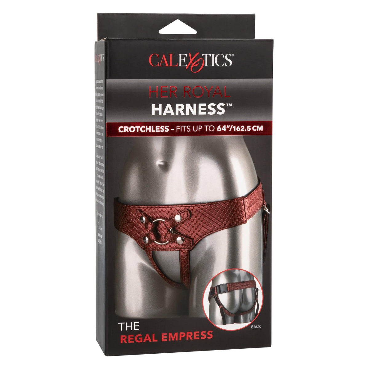 California Exotics - Her Royal Harness The Regal Empress Crotchless Strap On (Bronze) -  Strap On w/o Dildo  Durio.sg