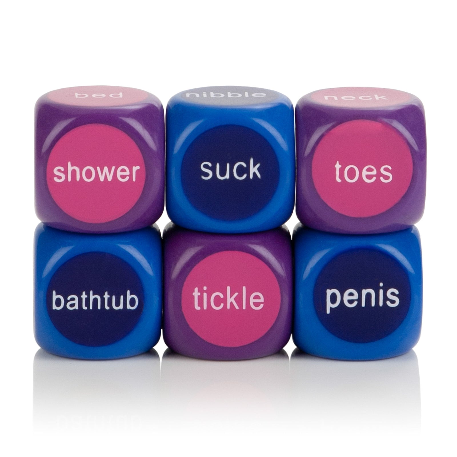 California Exotics - Hot and Spicy Party Dice (Multi Colour) -  Games  Durio.sg