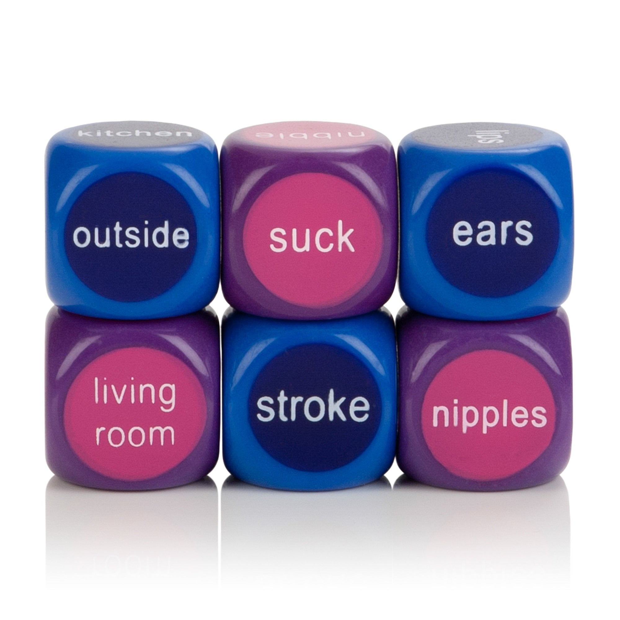 California Exotics - Hot and Spicy Party Dice (Multi Colour) -  Games  Durio.sg