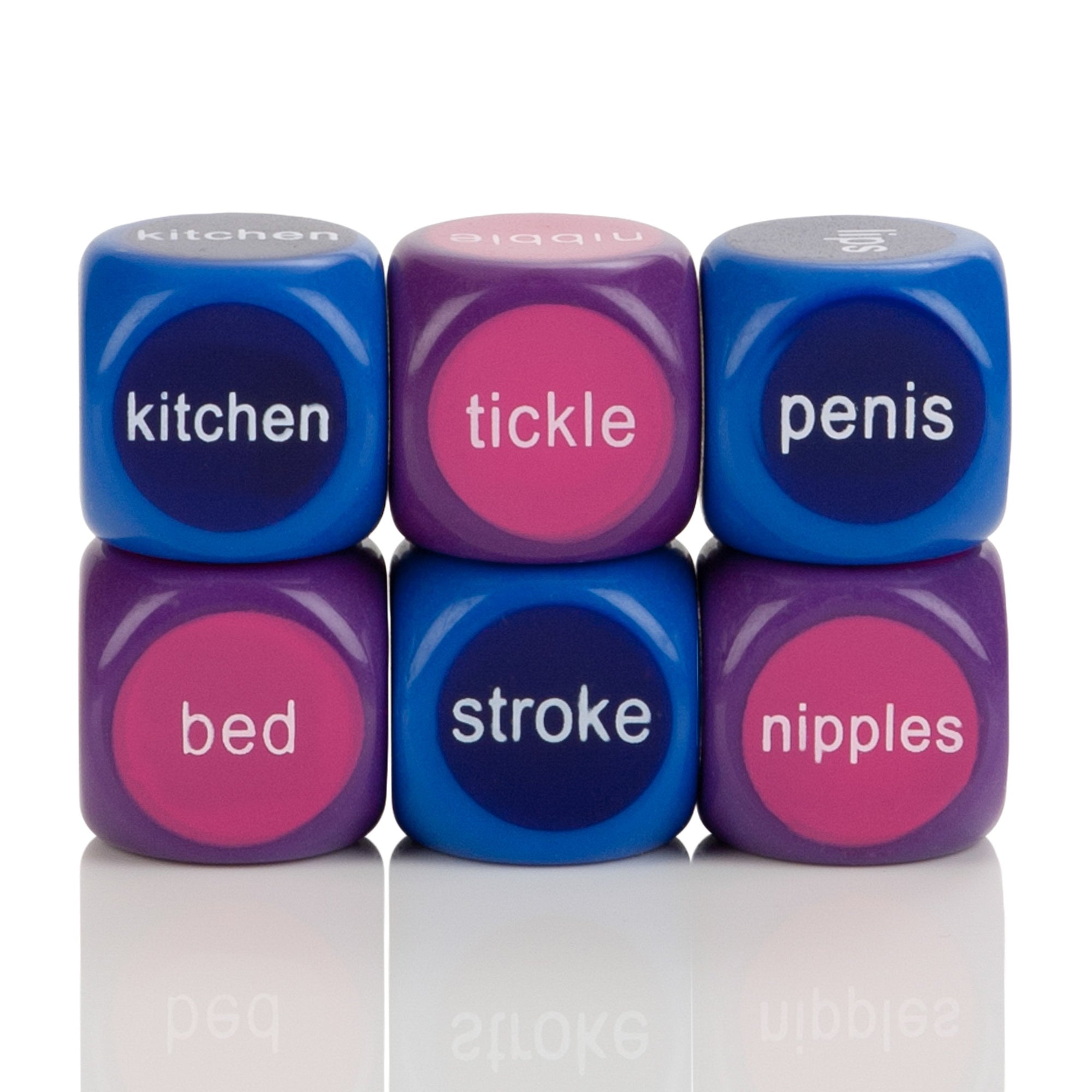 California Exotics - Hot and Spicy Party Dice (Multi Colour) -  Games  Durio.sg