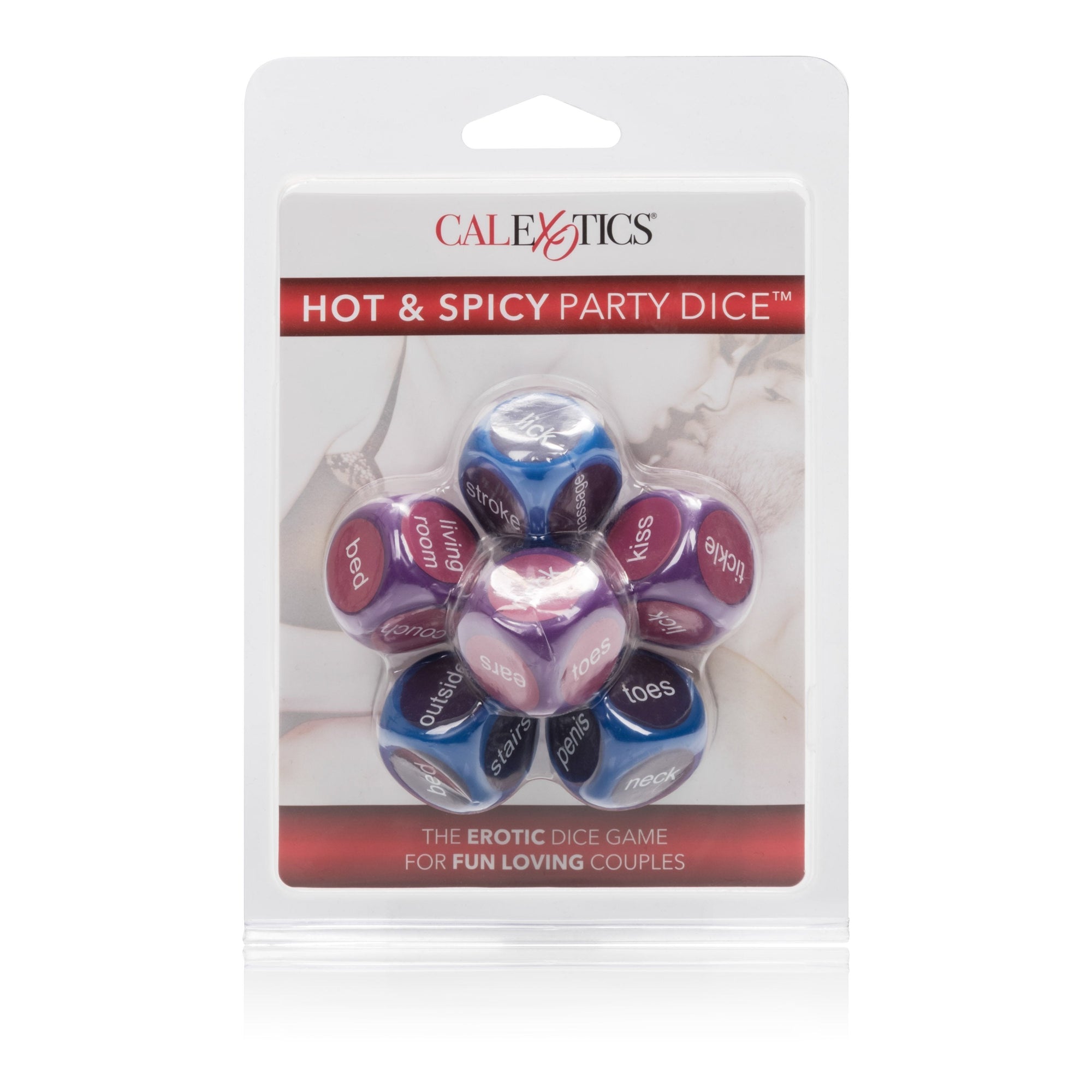 California Exotics - Hot and Spicy Party Dice (Multi Colour) -  Games  Durio.sg