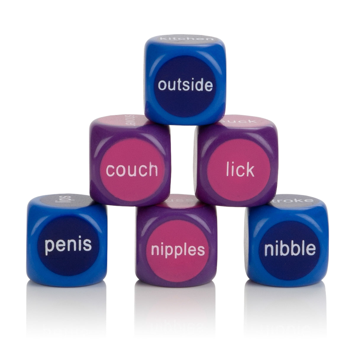 California Exotics - Hot and Spicy Party Dice (Multi Colour) -  Games  Durio.sg