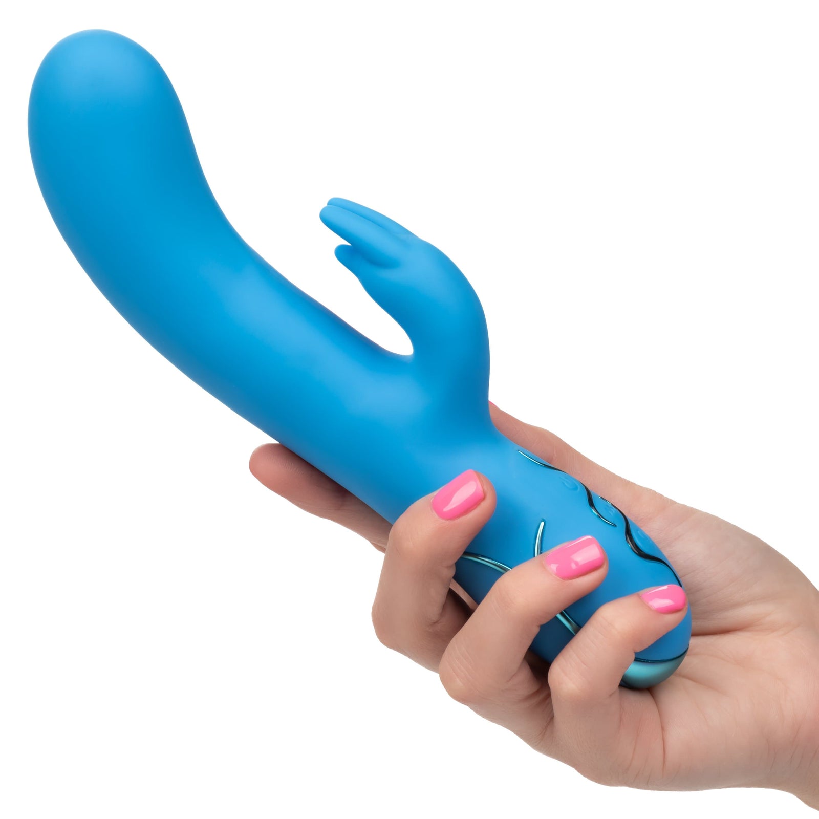 California Exotics - Insatiable G Inflatable G Bunny Vibrator (Blue) -  Rabbit Dildo (Vibration) Rechargeable  Durio.sg