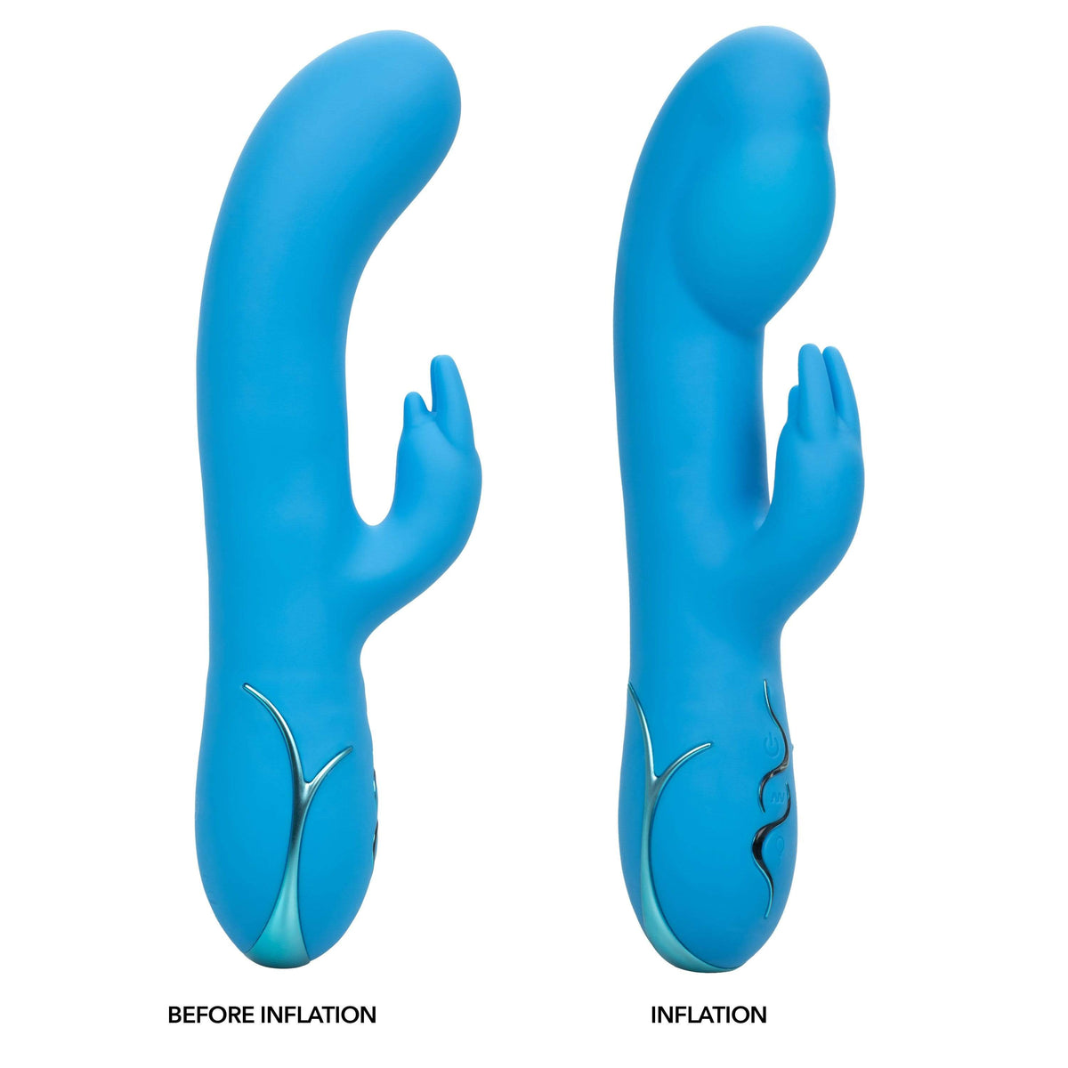 California Exotics - Insatiable G Inflatable G Bunny Vibrator (Blue) -  Rabbit Dildo (Vibration) Rechargeable  Durio.sg