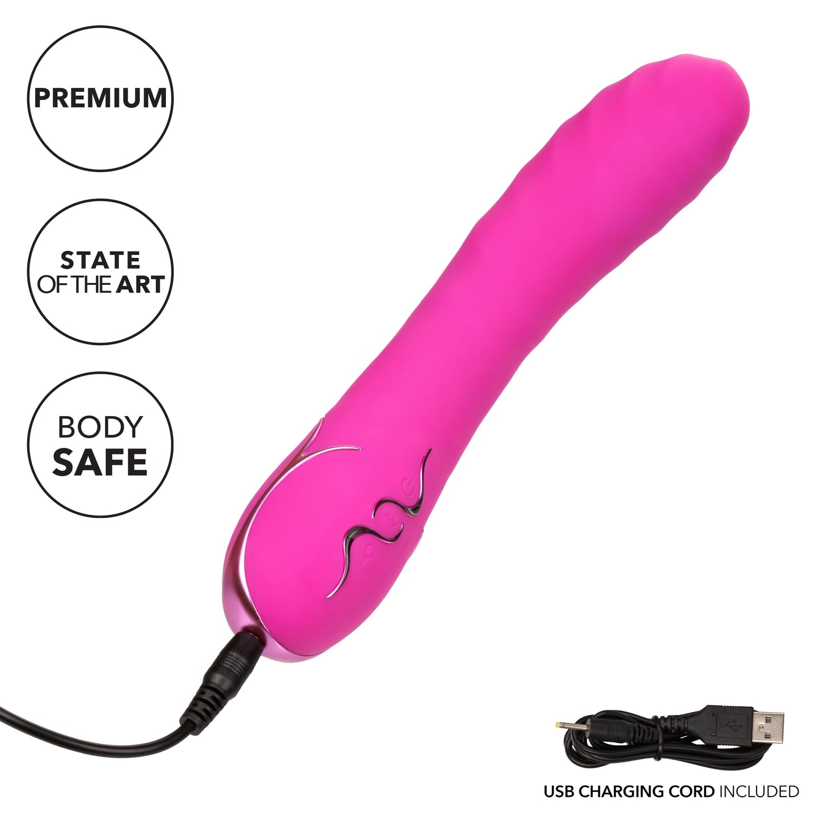 California Exotics - Insatiable G Inflatable G Spot Vibrator (Pink) -  G Spot Dildo (Vibration) Rechargeable  Durio.sg