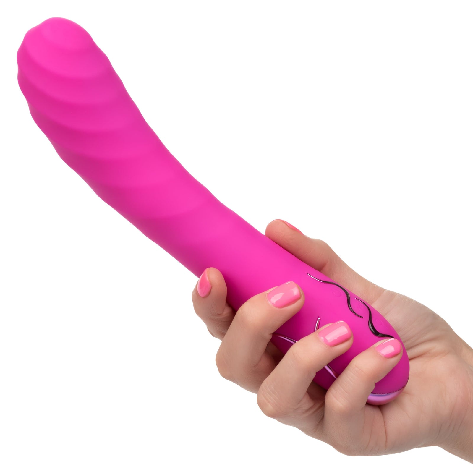 California Exotics - Insatiable G Inflatable G Spot Vibrator (Pink) -  G Spot Dildo (Vibration) Rechargeable  Durio.sg