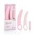 California Exotics - Inspire Vibrating 3 pcs Silicone Dilator Kit (Pink) -  Non Realistic Dildo w/o suction cup (Vibration) Non Rechargeable  Durio.sg