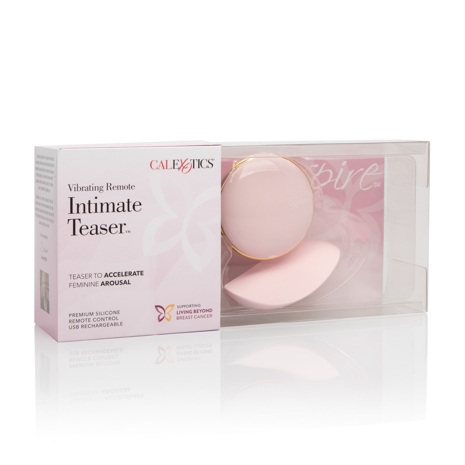 California Exotics - Inspire Vibrating Remote Breast Massager -  Breast Massager (Vibration) Rechargeable  Durio.sg