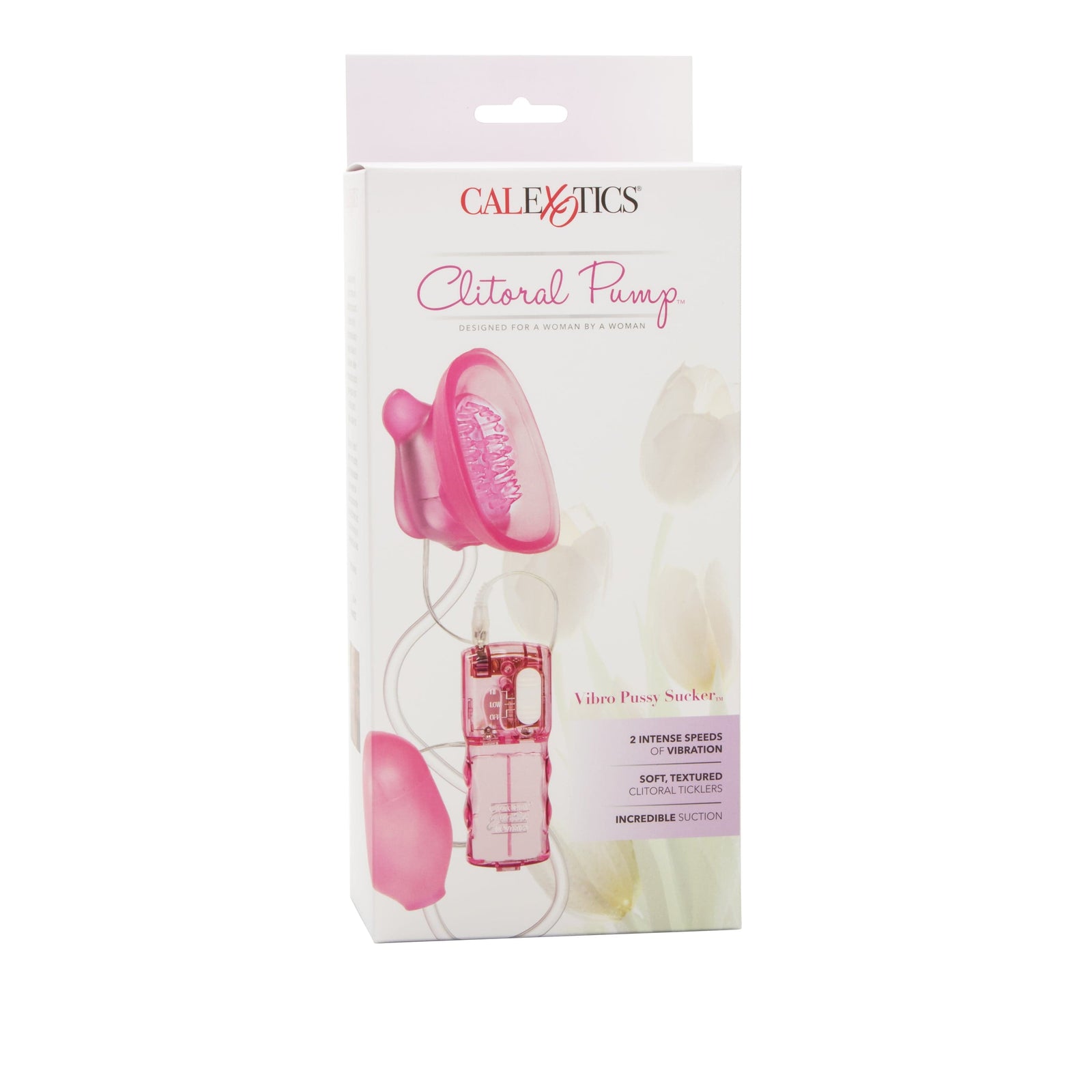 California Exotics - Intimate Clitoral Pump Vibro Pussy Sucker (Pink) -  Clitoral Pump (Vibration) Non Rechargeable  Durio.sg