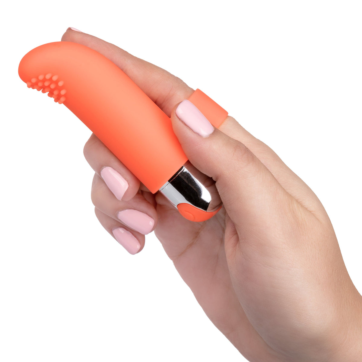 California Exotics - Intimate Play Rechargeable Finger Tickler Clit Massager (Orange) -  Clit Massager (Vibration) Rechargeable  Durio.sg