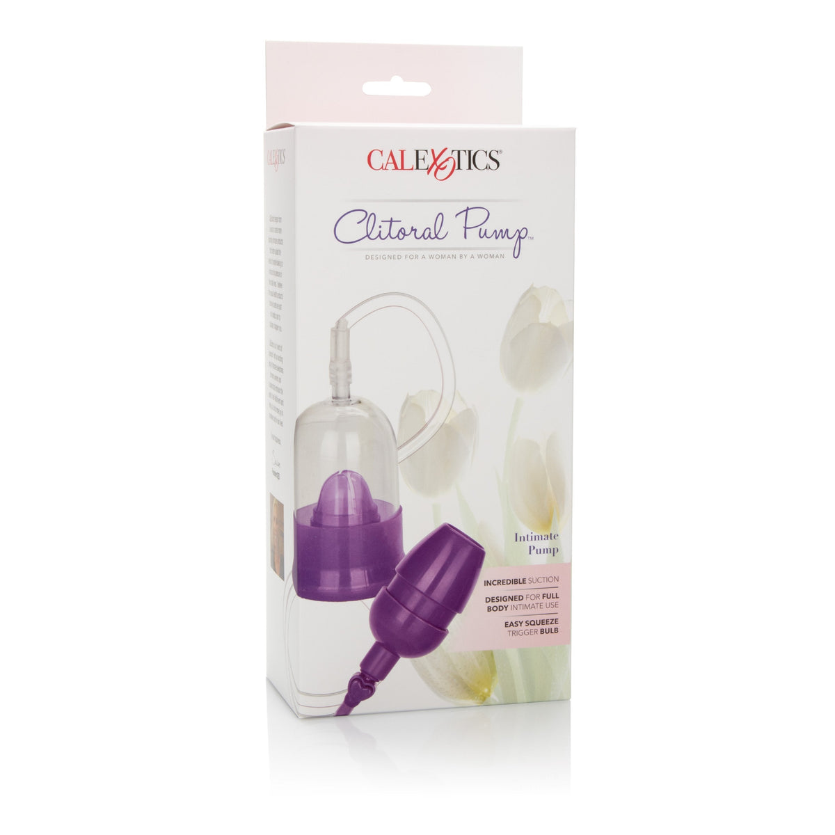 California Exotics - Intimate Pump Sensual Body Pump (Purple) -  Clitoral Pump (Non Vibration)  Durio.sg