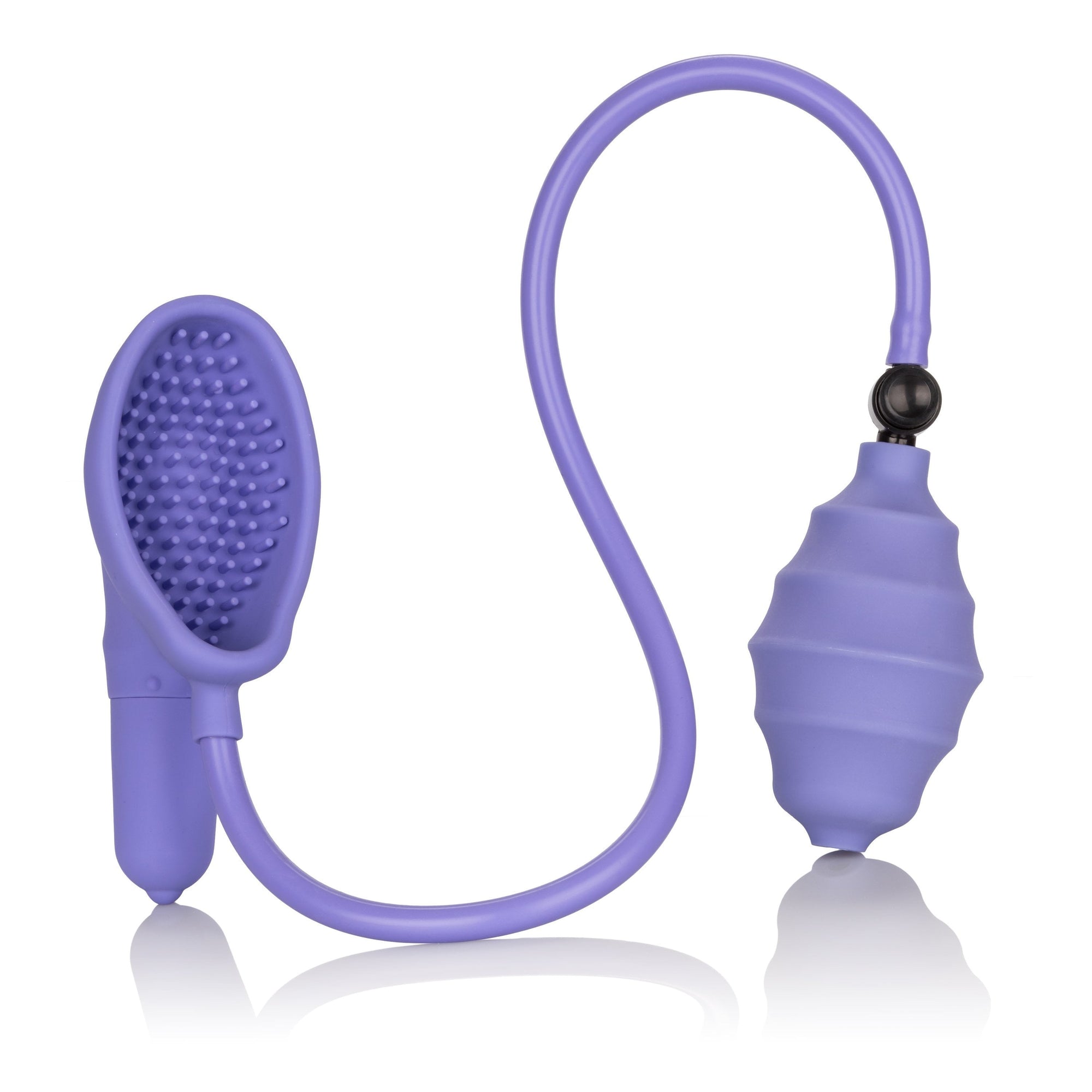 California Exotics - Intimate Pump Silicone Pro Intimate Clitoral Pump (Purple) -  Clitoral Pump (Non Vibration)  Durio.sg