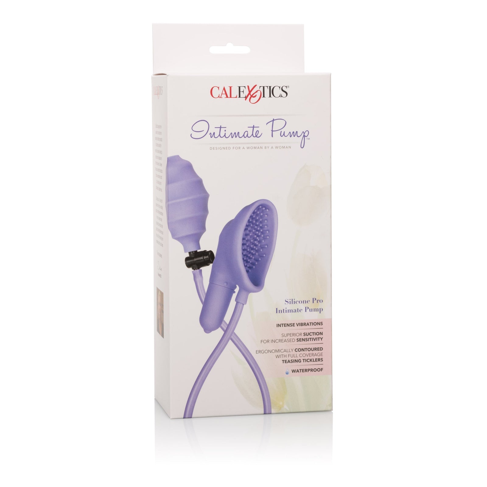 California Exotics - Intimate Pump Silicone Pro Intimate Clitoral Pump (Purple) -  Clitoral Pump (Non Vibration)  Durio.sg