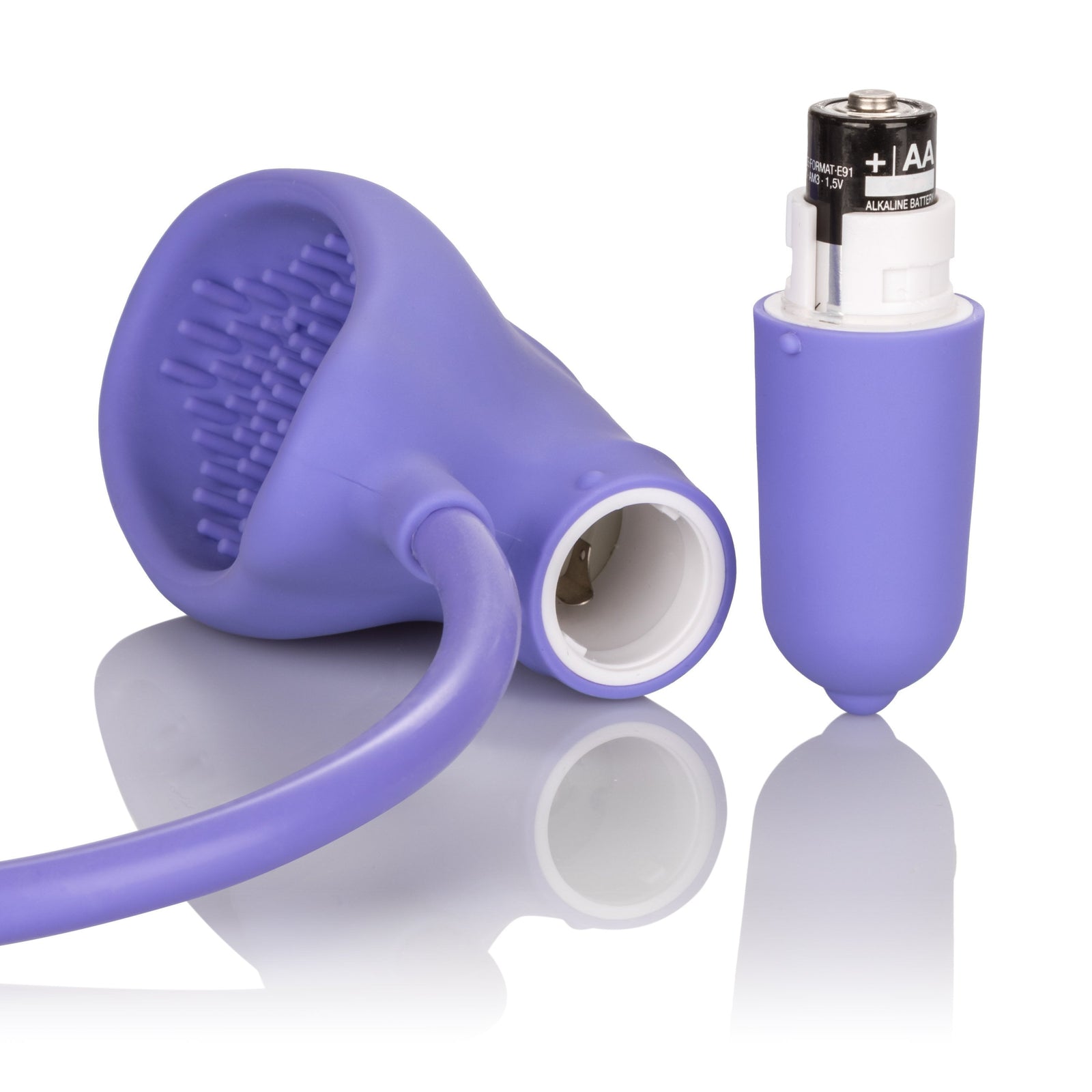 California Exotics - Intimate Pump Silicone Pro Intimate Clitoral Pump (Purple) -  Clitoral Pump (Non Vibration)  Durio.sg