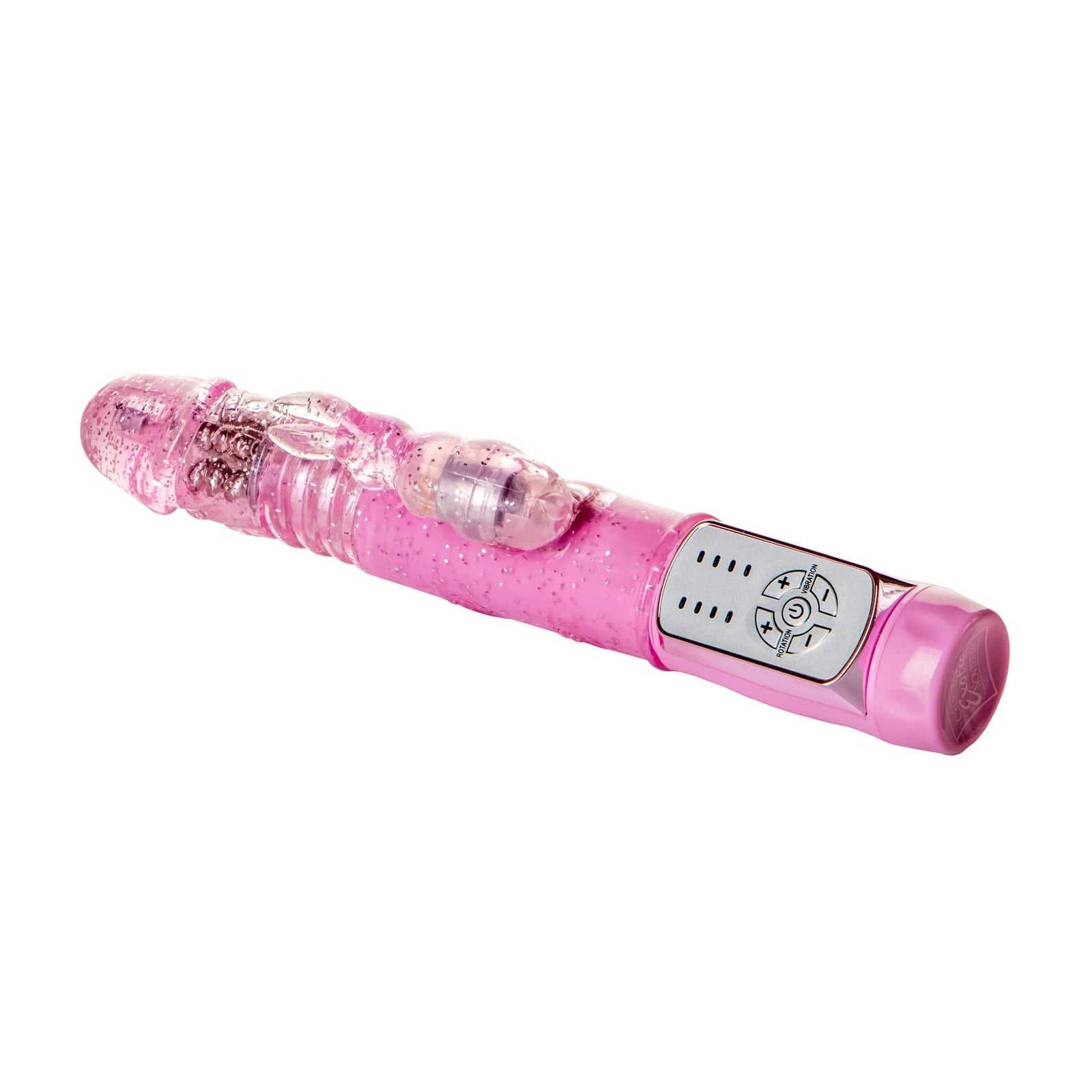 California Exotics - Jack Rabbit Petite Thrusting Jack Rabbit Vibrator (Pink) -  Rabbit Dildo (Vibration) Non Rechargeable  Durio.sg