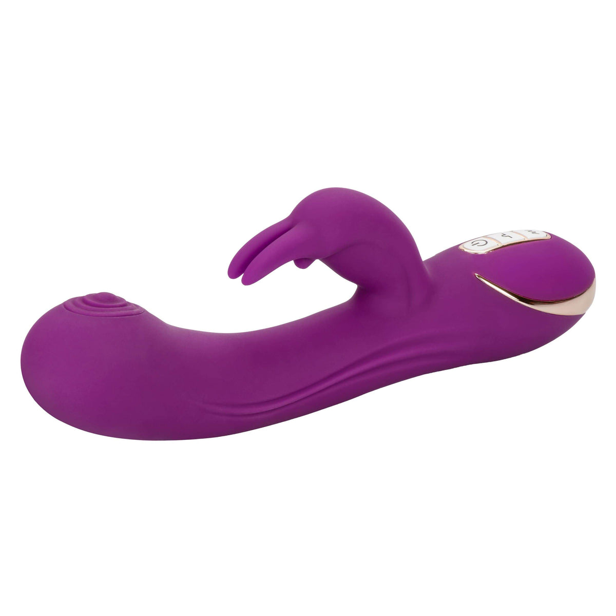 California Exotics - Jack Rabbit Signature Silicone Thumping Rabbit Vibrator (Purple) -  Rabbit Dildo (Vibration) Rechargeable  Durio.sg