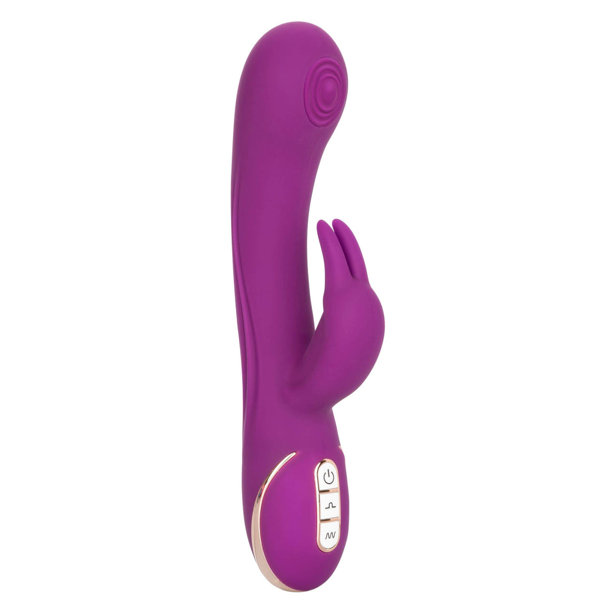 California Exotics - Jack Rabbit Signature Silicone Thumping Rabbit Vibrator (Purple) -  Rabbit Dildo (Vibration) Rechargeable  Durio.sg