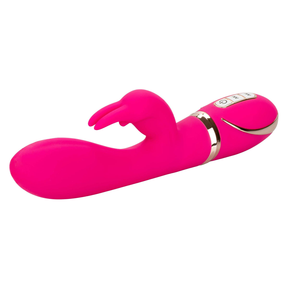 California Exotics - Jack Rabbit Signature Silicone Ultra Soft Rabbit Vibrator (Pink) -  Rabbit Dildo (Vibration) Rechargeable  Durio.sg