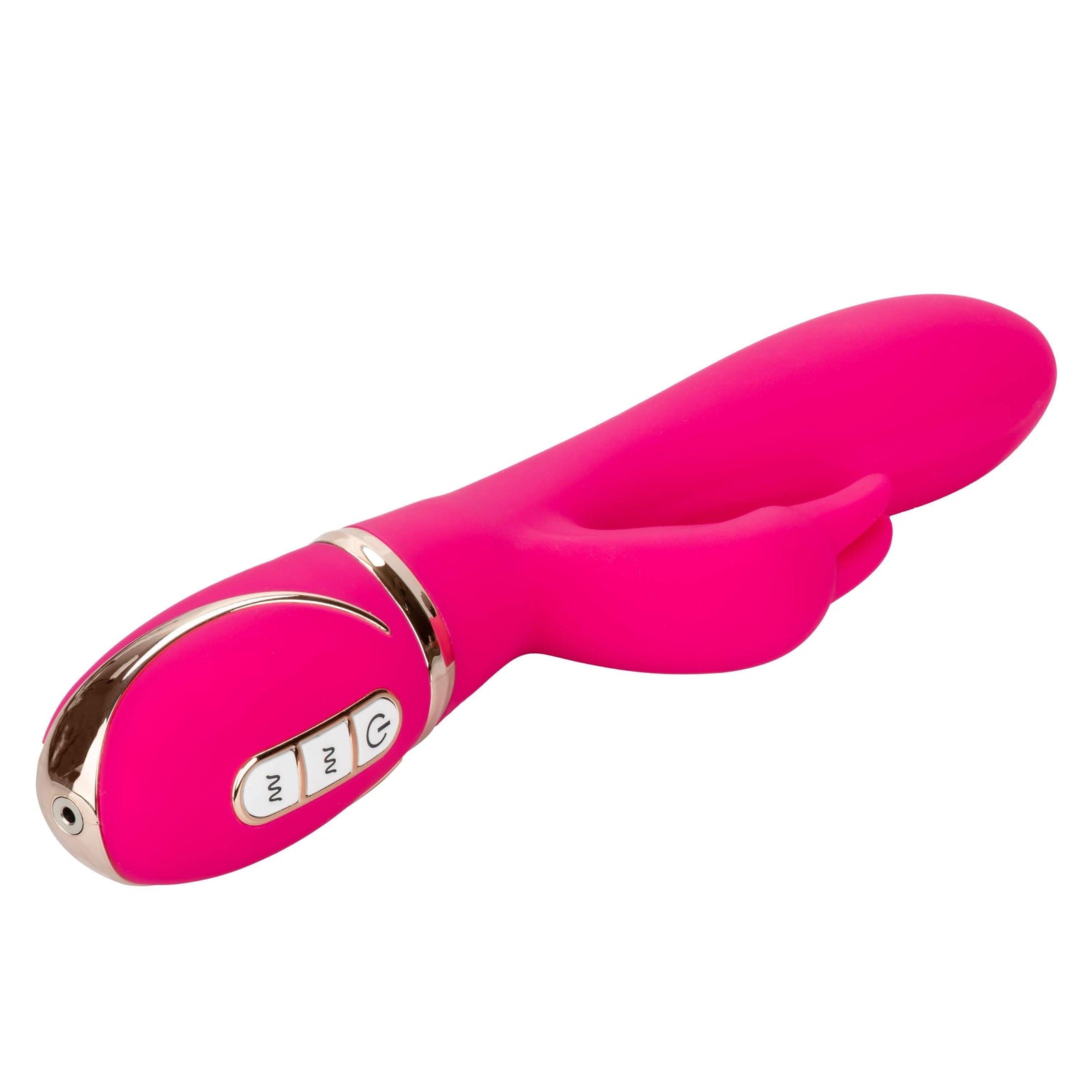 California Exotics - Jack Rabbit Signature Silicone Ultra Soft Rabbit Vibrator (Pink) -  Rabbit Dildo (Vibration) Rechargeable  Durio.sg