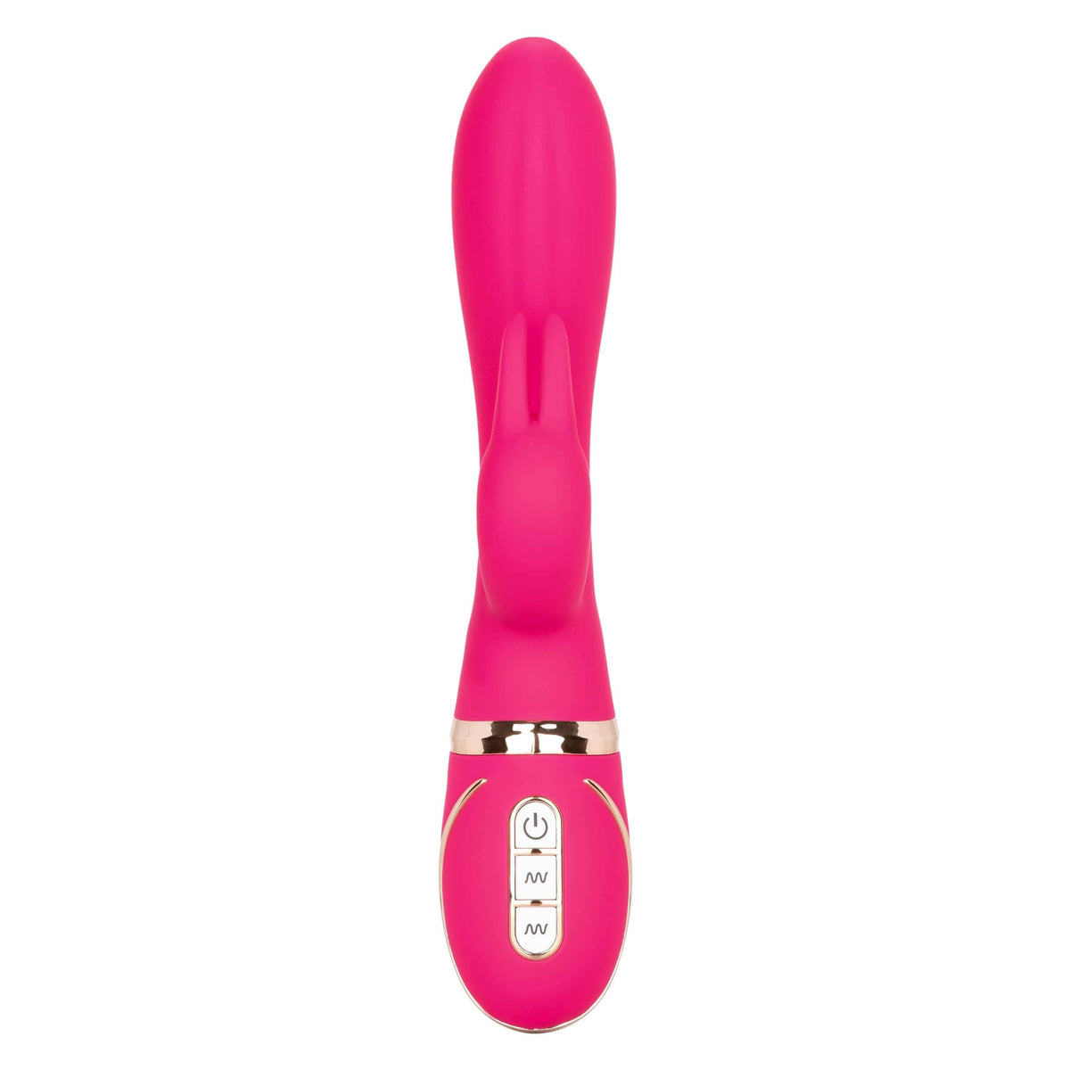 California Exotics - Jack Rabbit Signature Silicone Ultra Soft Rabbit Vibrator (Pink) -  Rabbit Dildo (Vibration) Rechargeable  Durio.sg