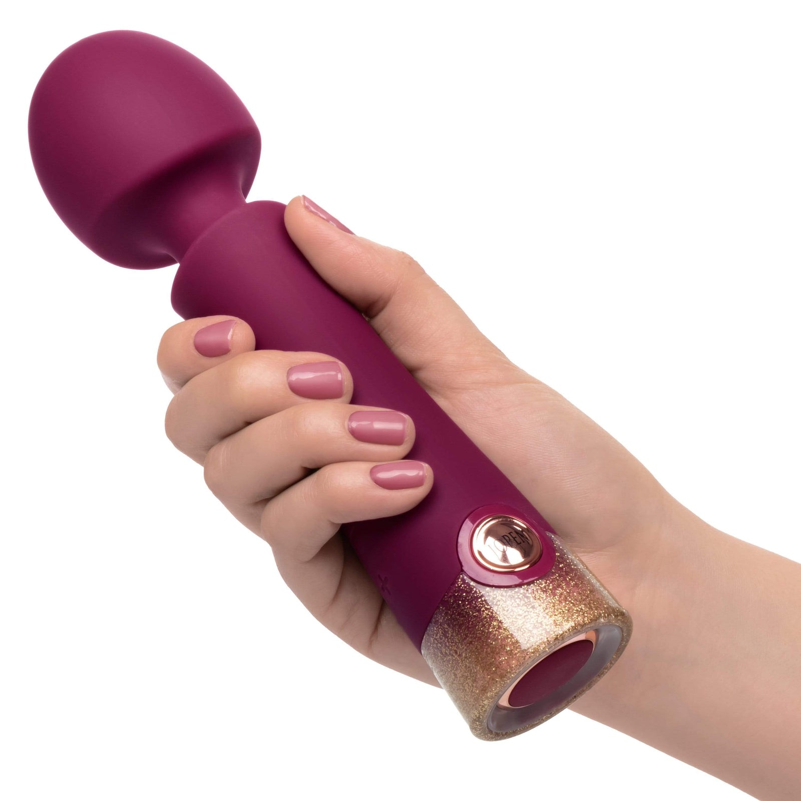California Exotics - Jopen Starstruck Romance Luxurious Silicone Wand Massager (Red) -  Wand Massagers (Vibration) Rechargeable  Durio.sg