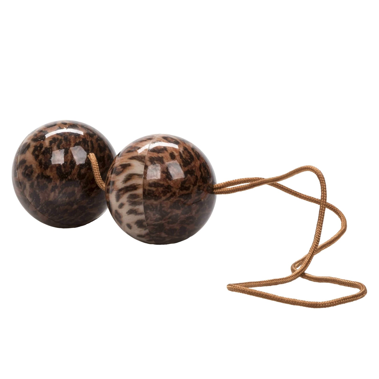 California Exotics - Leopard Duotone Weighted Kegel Balls (Leopard) -  Kegel Balls (Non Vibration)  Durio.sg