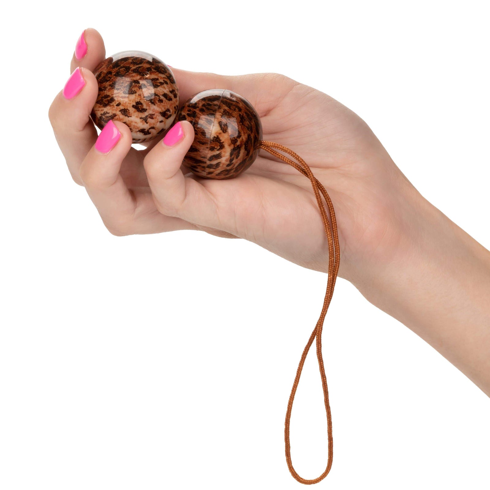 California Exotics - Leopard Duotone Weighted Kegel Balls (Leopard) -  Kegel Balls (Non Vibration)  Durio.sg