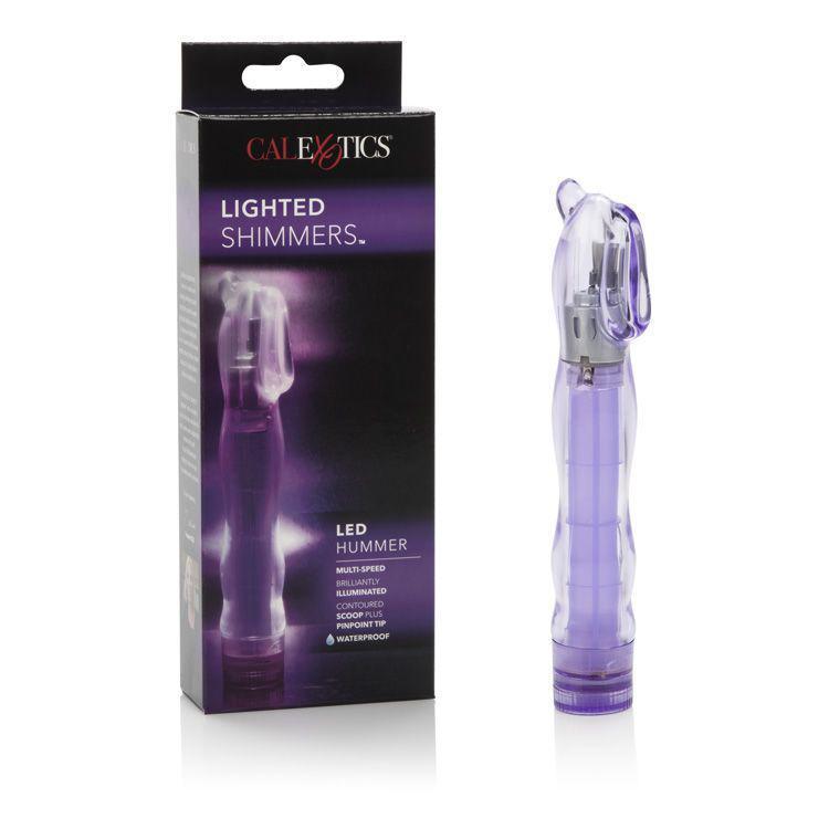 California Exotics - Lighted Shimmers LED Hummer Clit Massager (Purple) -  Clit Massager (Vibration) Non Rechargeable  Durio.sg