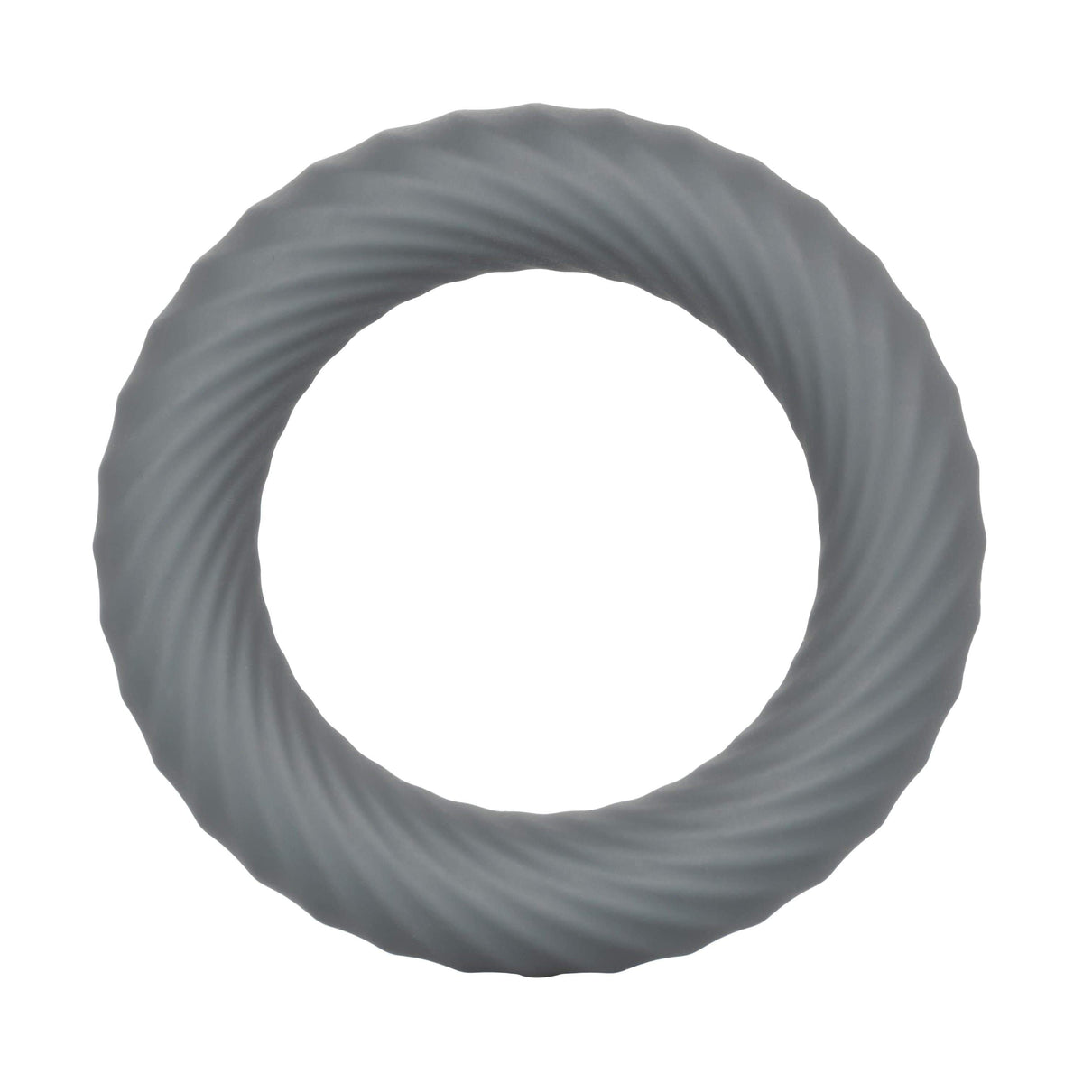 California Exotics - Link Up Edge Vibrating Cock Ring (Grey) -  Silicone Cock Ring (Vibration) Rechargeable  Durio.sg