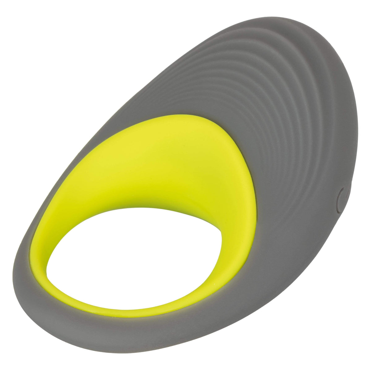 California Exotics - Link Up Edge Vibrating Cock Ring (Grey) -  Silicone Cock Ring (Vibration) Rechargeable  Durio.sg