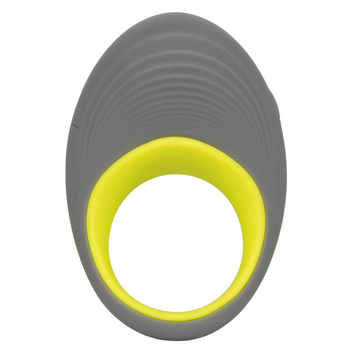 California Exotics - Link Up Edge Vibrating Cock Ring (Grey) -  Silicone Cock Ring (Vibration) Rechargeable  Durio.sg