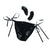 California Exotics - Little Black Panty Remote Control 10 Function Vibrating Panty (Black) -  Panties Massager Remote Control (Vibration) Non Rechargeable  Durio.sg