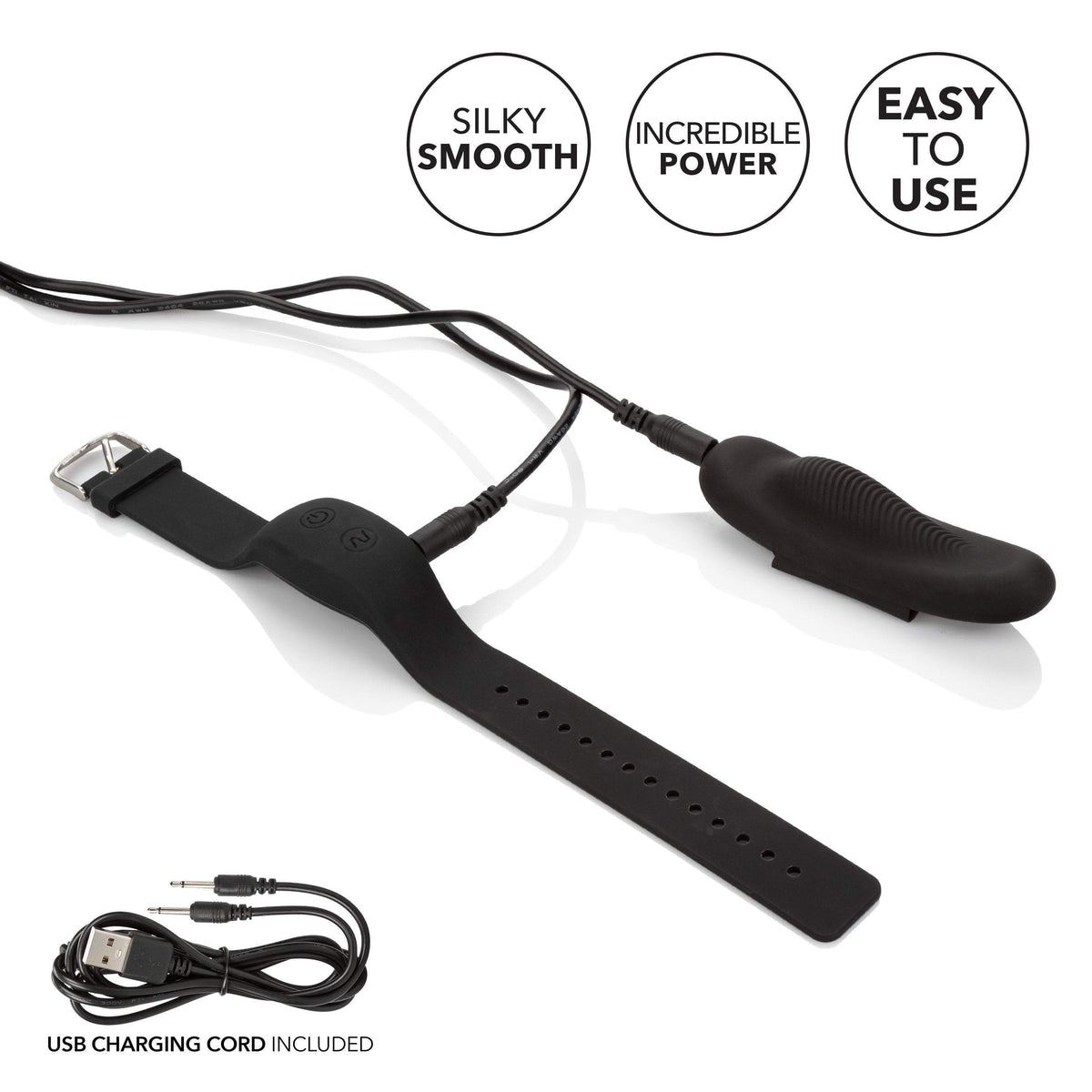 California Exotics - Lock-N-Play Wristband Remote Panty Vibrator (Black) -  Panties Massager Remote Control (Vibration) Rechargeable  Durio.sg